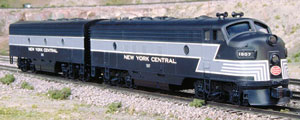 New York Central F-7 black